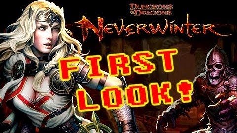 Neverwinter Online Gameplay - First Look!