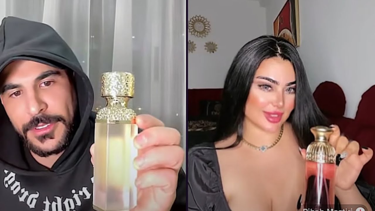 حسحس حسام الامير مع رحاب تريد دب و عرض العطورات و فتح المشروع ضحك فول