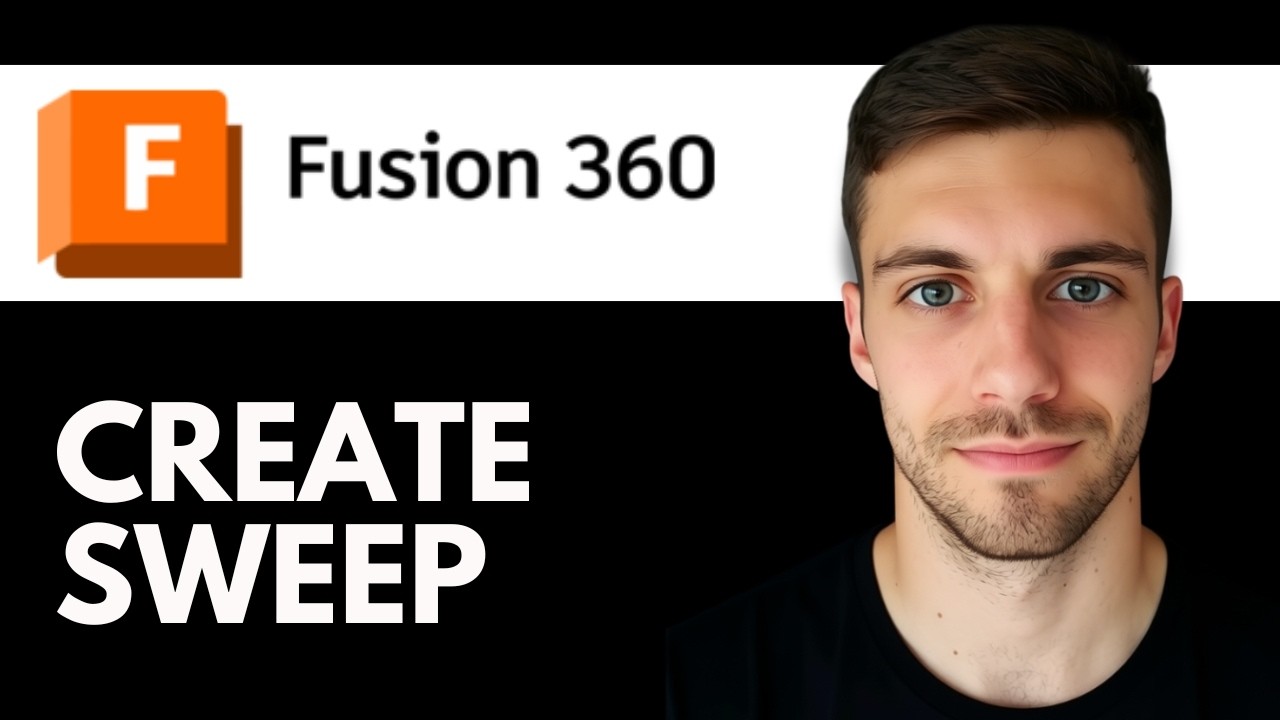 How To Create a Sweep in Fusion 360 (Create Complex Shapes Using Sweep ...