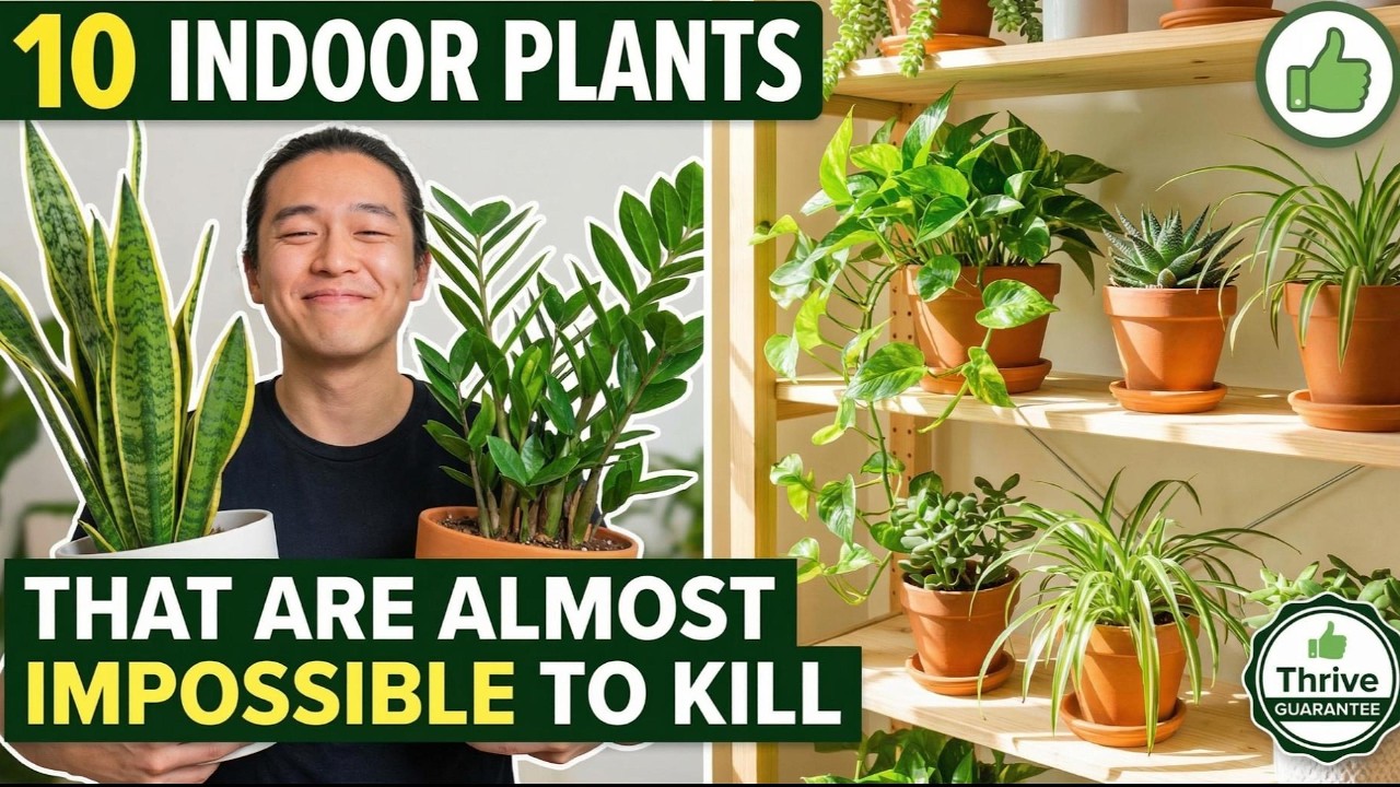 10 Indoor Plants That Are Almost Impossible to Kill