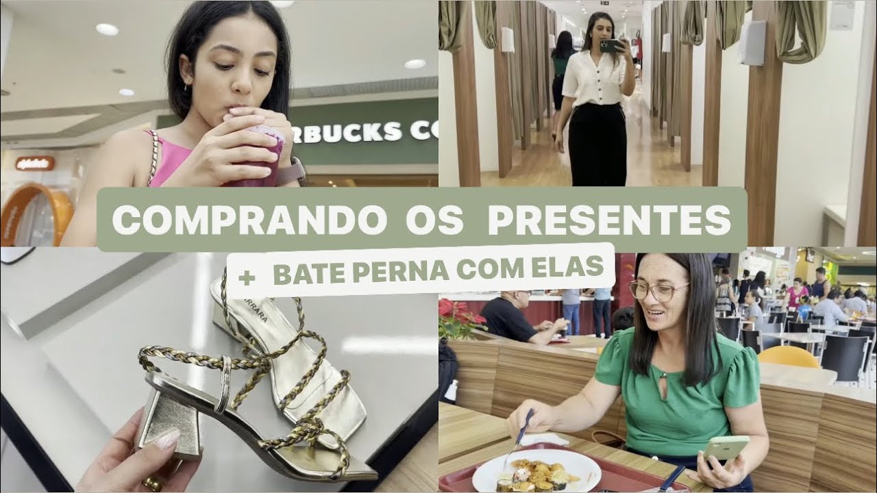Bate perna nas lojas| presente de aniversário dela| muitas risadas| Ganhei um brinde | LAÍS VELOSO