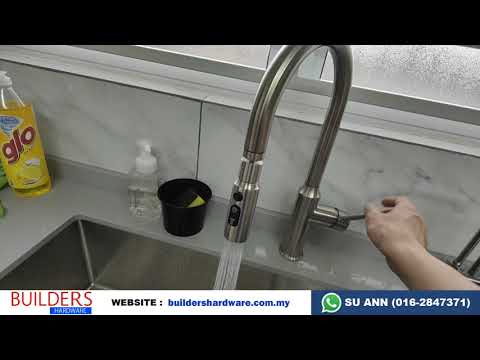 HCE BEST PULL OUT TAP / BEST KITCHEN TAP IN MALAYSIA (LATEST MODEL)