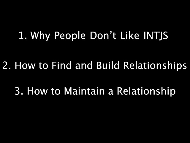 Life As An INTJ