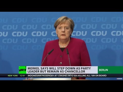 2000-2018: Merkel to step down as party leader, won’t seek new term as chancellor
