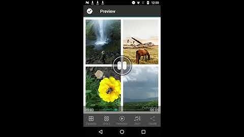 Video Collage with PicPlayPost on Android