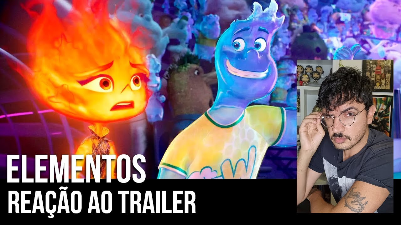 Elementos, animação da Disney Pixar, encanta, tira risada e emociona