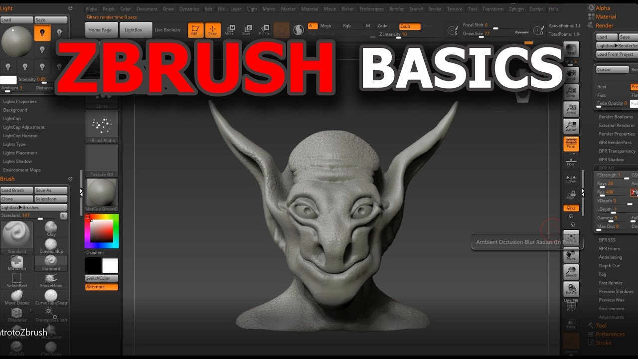 intro to zbrush torrent