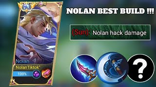 New Nolan Best Build Build Nolan Tersakit Mobile Legends