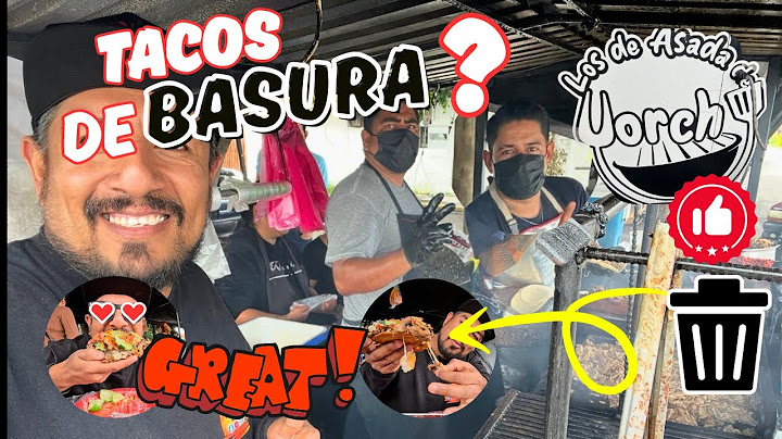 😱 “Los TACOS DE BASURA más LOCOS, los tacos más GRANDES que hemos probado” TACOS YORCH! 🌮