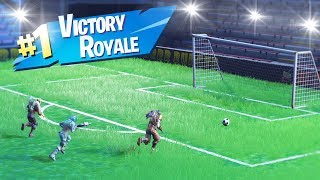 L'INCROYABLE MATCH DE FOOT !!! (Fortnite Battle royale)