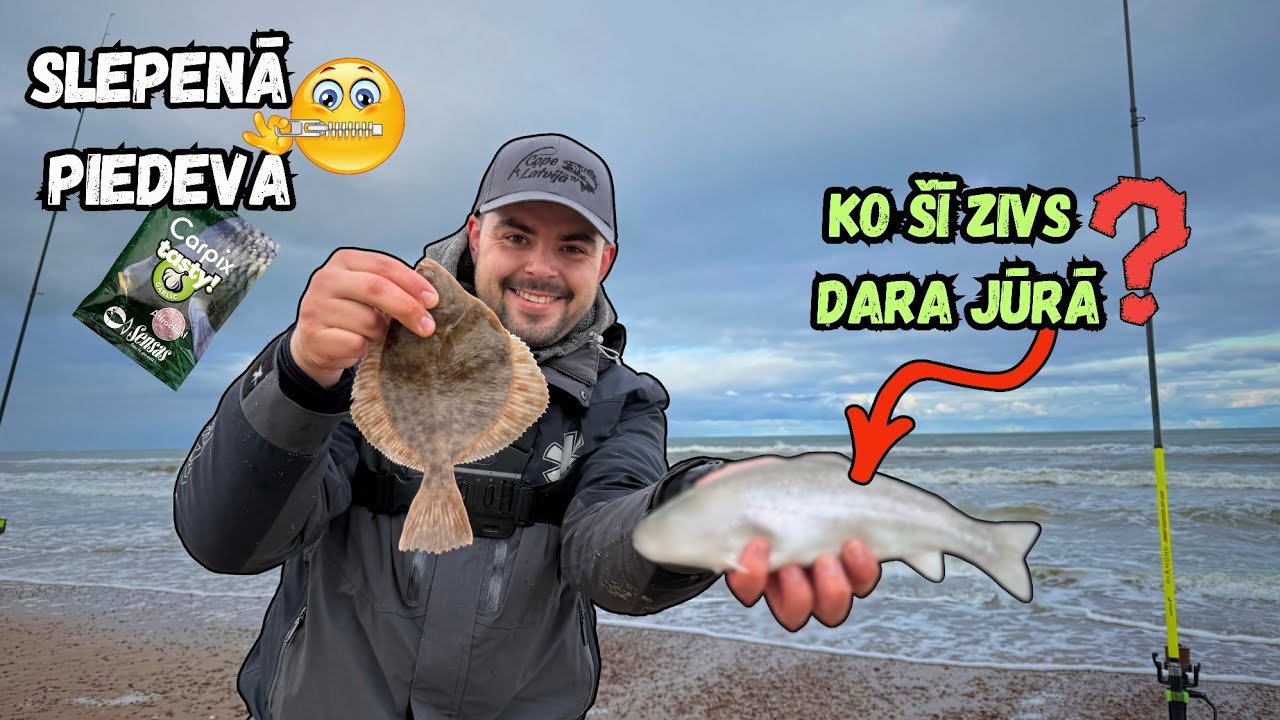 Ļoti negaidīts loms ķerot butes! Atklājām jaunu strādājošu piedevu. Bušu cope Jūrkalnē 2025!