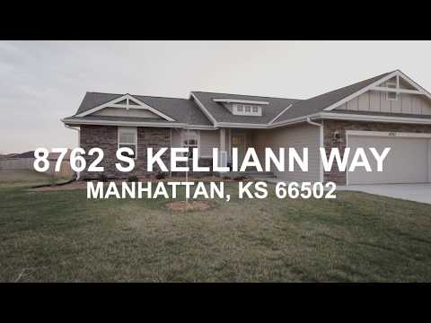 8762 S. Kelliann Way, Manhattan, KS home video tour