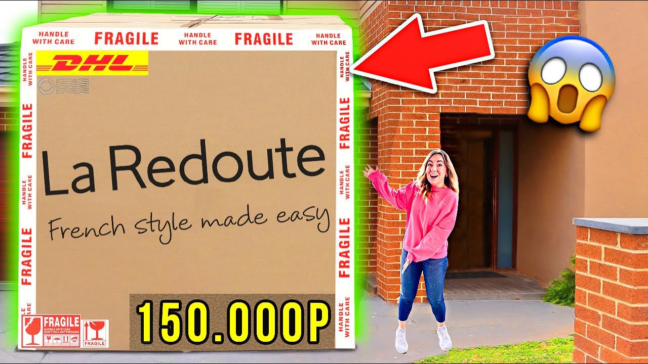 МНЕ ПРИСЛАЛИ САМУЮ ГИГАНТСКУЮ ПОСЫЛКУ В МИРЕ ! Что ЖЕ Внутри La Redoute