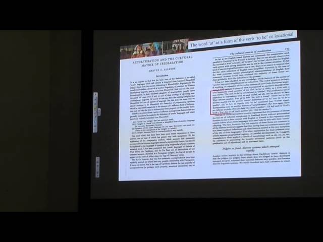 Dr. Ernie Smith  2014 Ebonics Conference: Hip-Hop and Ebonics