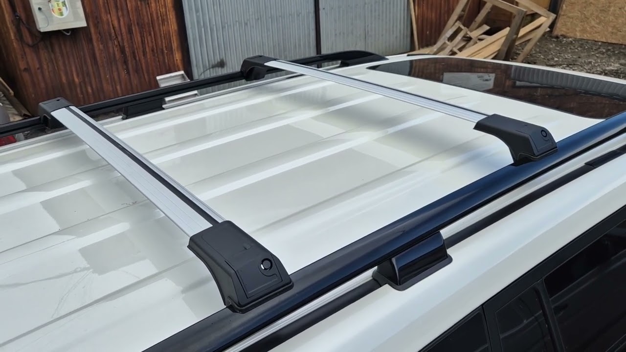 Roof bars for railings without lock (2 pcs) for Peugeot Traveller