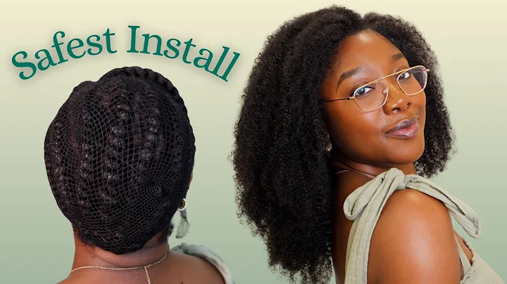 SAFEST Clip-In Install with 4B/4C Hair ft. Curls Queen