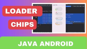 🎃 ANDROID - LOADER CHIPS 🎃 || TUTORIAL IN JAVA 🎃