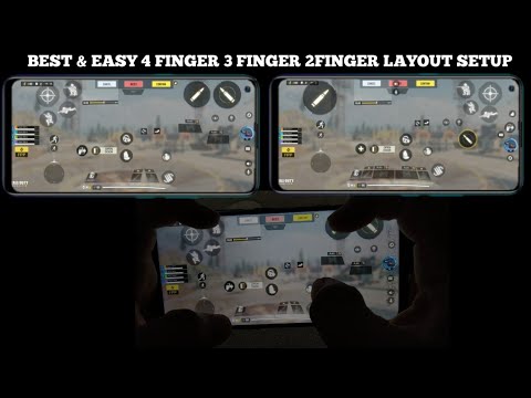 COD MOBILE EASY & BEST 4 FINGER 3 FINGER & 2 FINGER CONTROL SETTING FOR ...