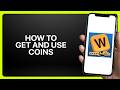 How To Get and Use Coins in Words With Friends Tutorial