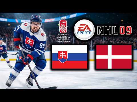 Slovensko - Dánsko | MS v hokeji 2026