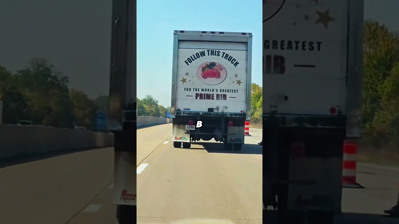 Повелся на рекламу на грузовике 😂