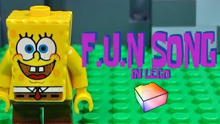 SpongeBob SquarePants: F.U.N Song in LEGO (Brickfilm Day 2024)