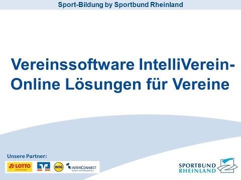 Vereinssoftware Intelliverein - Online Lösung für Vereine