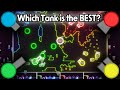 Tank Showdown Tournament - Part 1 | Diep.io-Style Territory War [Marble Race in Unity] #18