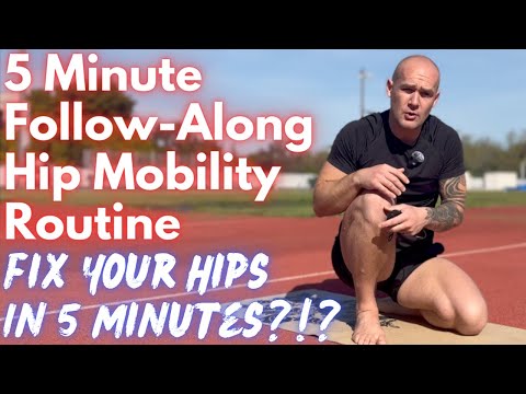 UNLOCK Your Hip, Knee, And Spine Mobility In 5 Minutes - FOLLOW ALONG ROUTINE