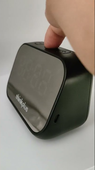 Lenovo ThinkPlus TS13 Alarm Clock Speaker - Turning Off & Turning On #short #shorts #lenovo