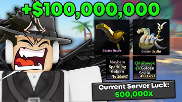 FISCH ADMIN ABUSE MADE ME MILLIONS (Roblox Fisch)