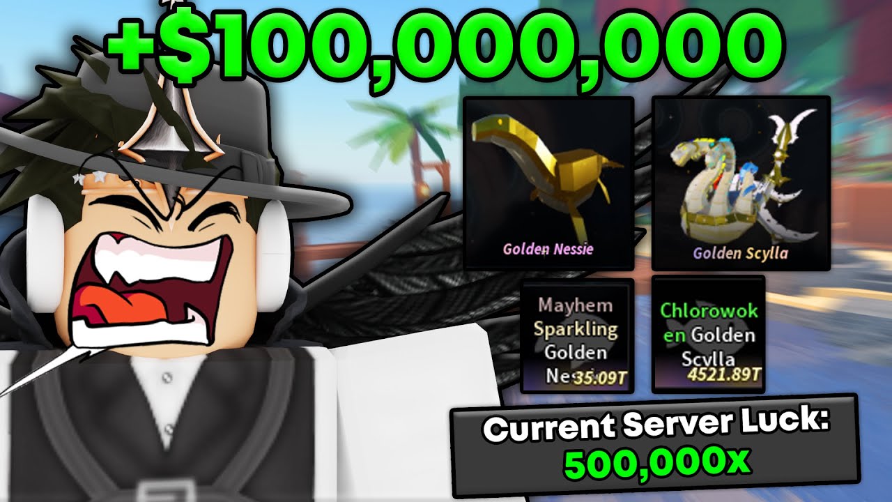 FISCH ADMIN ABUSE MADE ME MILLIONS (Roblox Fisch)