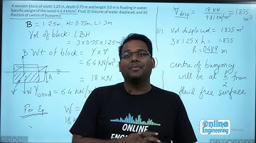 26. Practice Questions | Buoyancy and Flotation | SSC JE | State PSCs