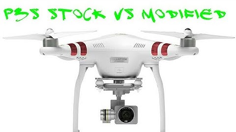 Phantom 3 Standard Range Test Modified VS Stock