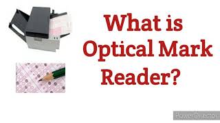 What is Optical Mark Reader(OMR)?|Define Optical Mark Reader(OMR)?|Input device..!