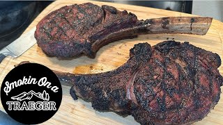 EASY How to Reverse Sear Tomahawk Steaks on a Pellet Grill