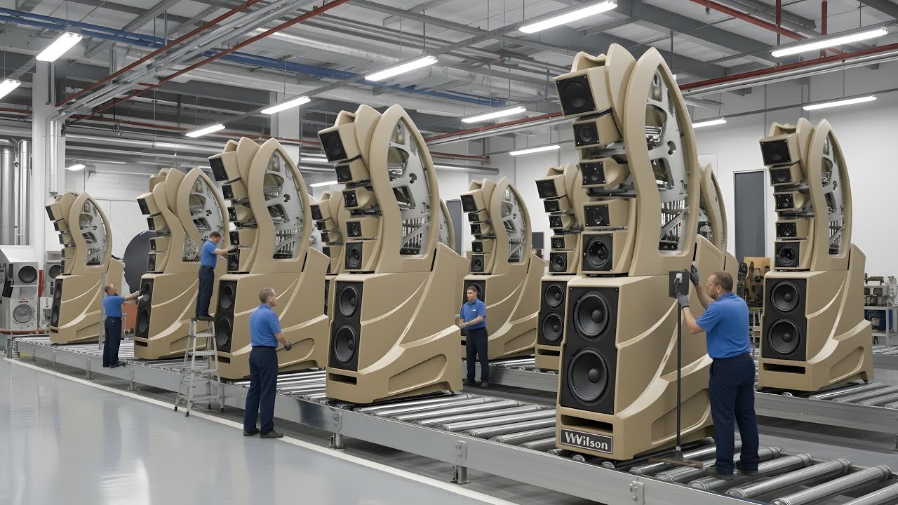 Inside the Wilson Audio speakers Factory | How $850,000 Loudspeakers Are Made (Full Process)