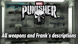 The Punisher (2005) - All weapons and Frank's descriptions.