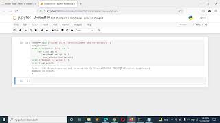Python Program to Count the Number of Words in a Text File