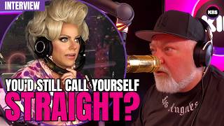 Drag Star Courtney Act & Kyle Debate If Straight Men Can Be Curious | Kyle & Jackie O Show