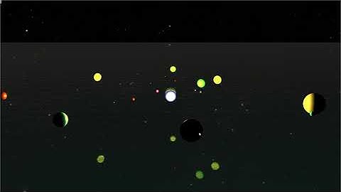 three.js WebGL experiment -  Google Chrome - Solar System v1
