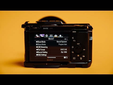Sony ZV-E10 Video Settings - Cinematic Footage, Every Time!