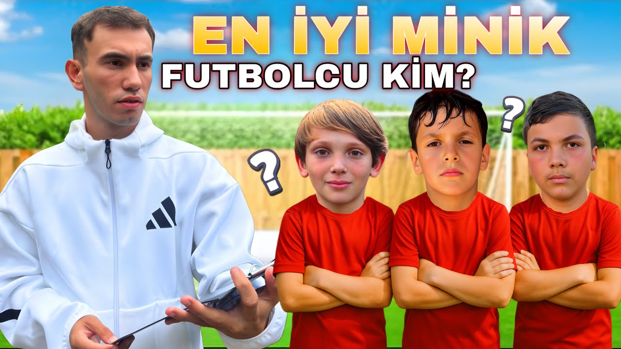 EN İYİ MİNİK FUTBOLCU KİM? -Minikler kapışıyor 