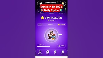 Gemz Daily Cipher for October 20 2024. Please like and subscribe