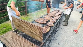 The Biggest Countryside Street Food Festivals in Italy. Bull Meat, Ribs, Polenta & more