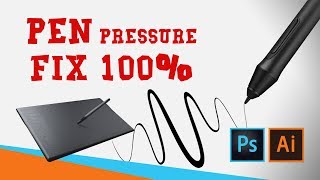 How to Fix Pen Pressure in Photoshop  - On Mac OS 2023 - Wacom Tablet