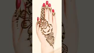 Easy and simple mehndi design #mehndi#henna#shortvideo# mehndidesign