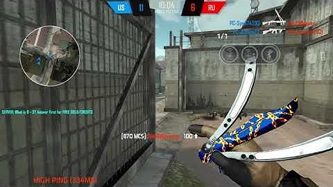 Bullet Force | Knife is really fun