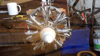 Evolution 35 radial engine