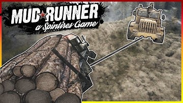 MULTIPLAYER WINCH PULLING & LOG HAULING! - Spintires: MudRunner Gameplay Roleplay